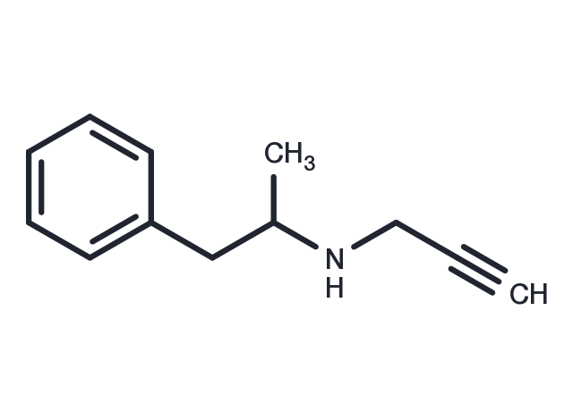 Desmethylselegiline Chemical Structure