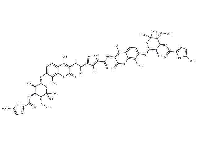 Coumermycin A1 Chemical Structure