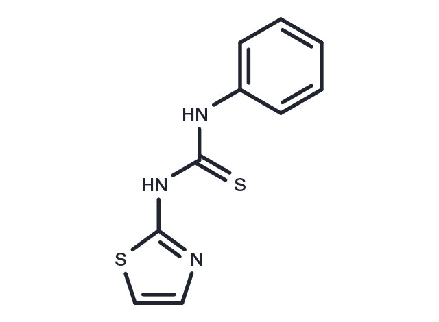 Phenylthiazolylthiourea Chemical Structure