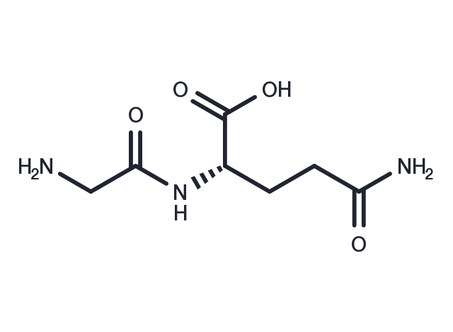 Glycyl-glutamine Chemical Structure