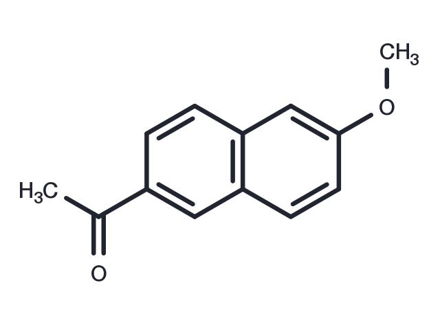 2-Acetyl-6-methoxynaphthalene Chemical Structure