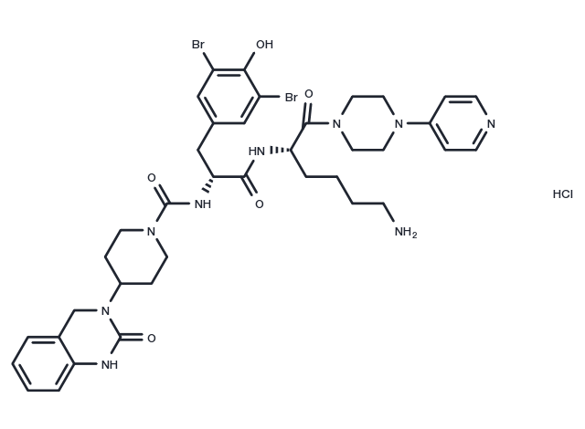 Olcegepant hydrochloride Chemical Structure