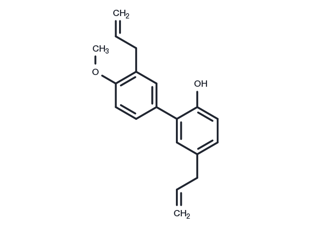 4-O-Methyl honokiol Chemical Structure