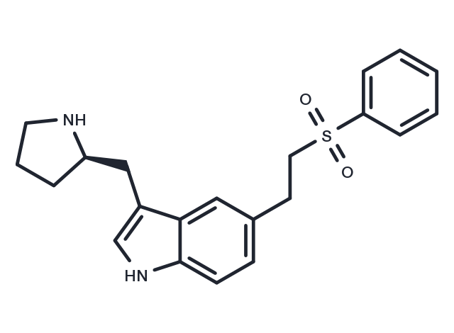 N-desmethyl Eletriptan Chemical Structure
