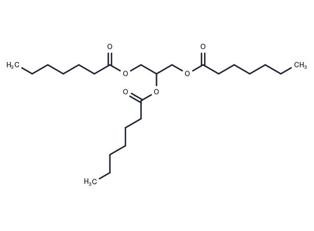 Triheptanoin Chemical Structure