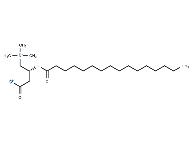 L-Palmitoylcarnitine Chemical Structure