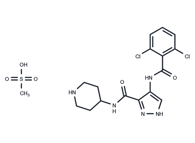 AT-7519M Chemical Structure