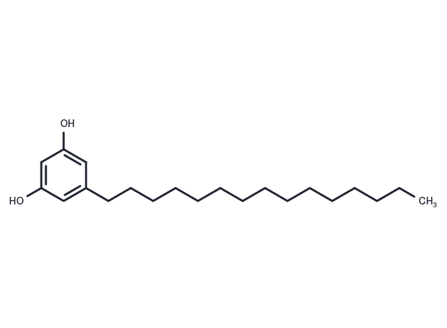5-Pentadecylresorcinol Chemical Structure