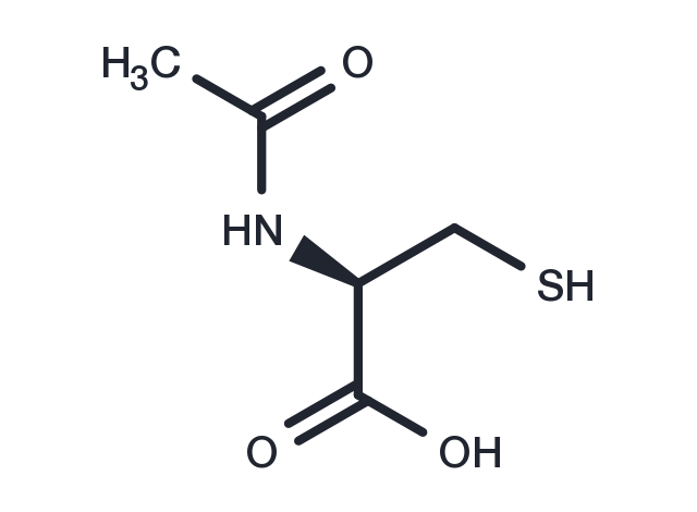 Acetylcysteine Chemical Structure