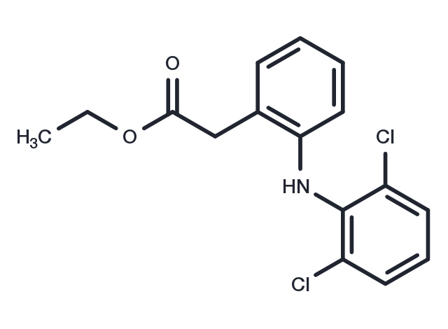 Diclofenac ethyl ester Chemical Structure