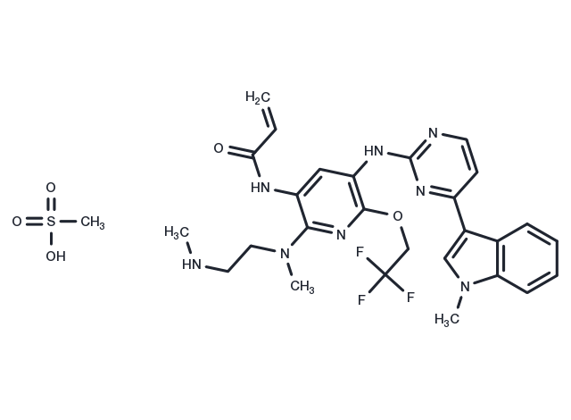 AST5902 mesylate(2412155-74-7 free base) Chemical Structure