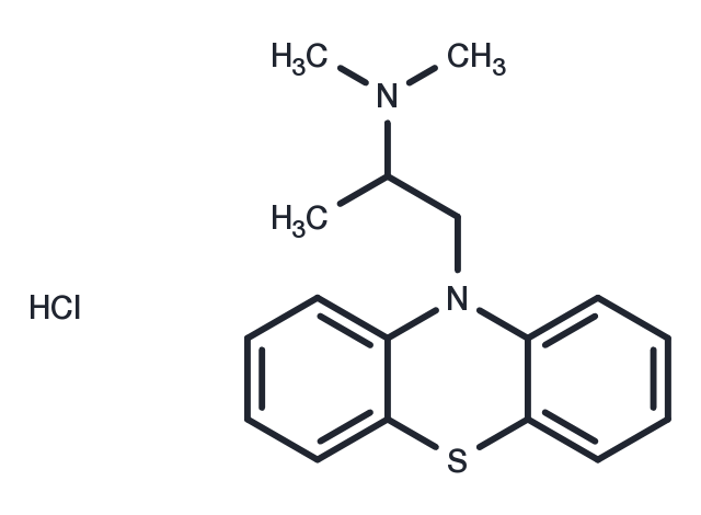 Promethazine hydrochloride Chemical Structure