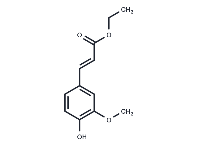 Ethyl (E)-ferulate Chemical Structure