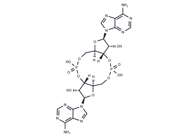 c-di-AMP Chemical Structure