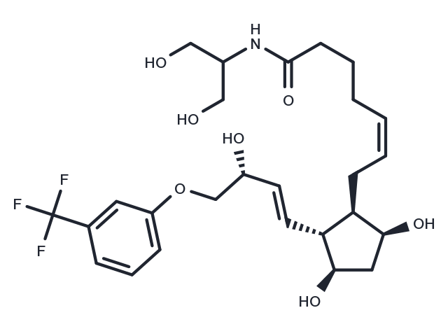 Fluprostenol serinol amide Chemical Structure