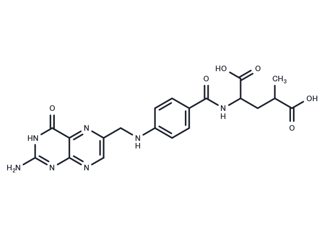 Folic acid, methyl- Chemical Structure