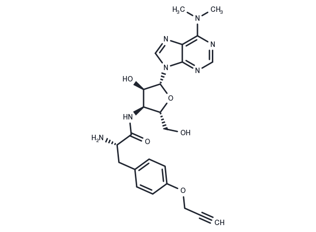 O-Propargyl-Puromycin Chemical Structure