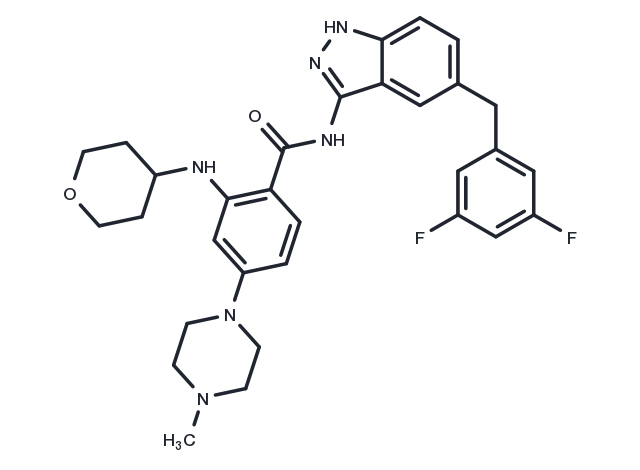 Entrectinib Chemical Structure