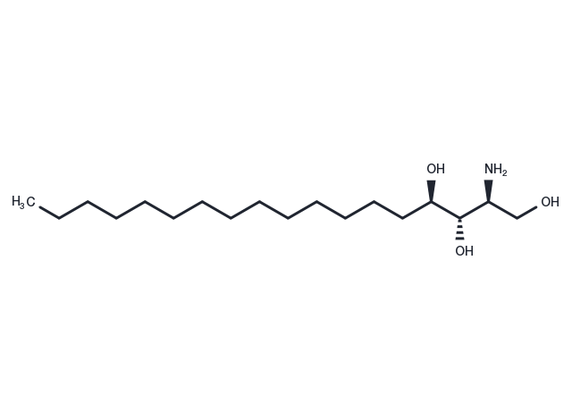 PHYTOSPHINGOSINE Chemical Structure
