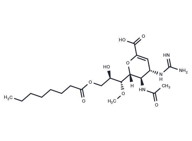 Laninamivir octanoate Chemical Structure