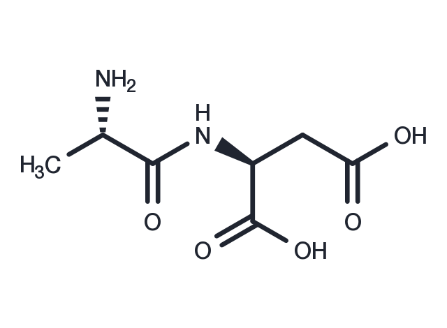 Alanylaspartic acid Chemical Structure