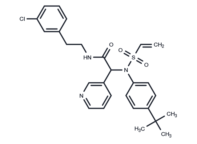 SARS-CoV-2 3CLpro-IN-1 Chemical Structure