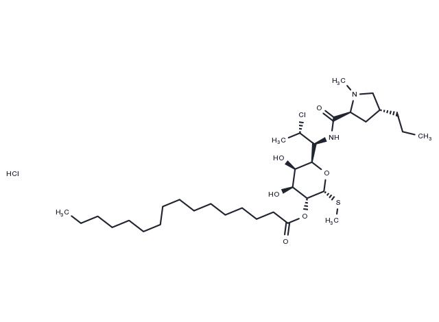 Clindamycin palmitate hydrochloride Chemical Structure