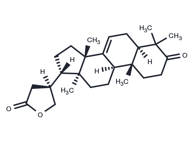 3-Oxo-24,25,26,27-tetranortirucall-7-en-23,21-olide