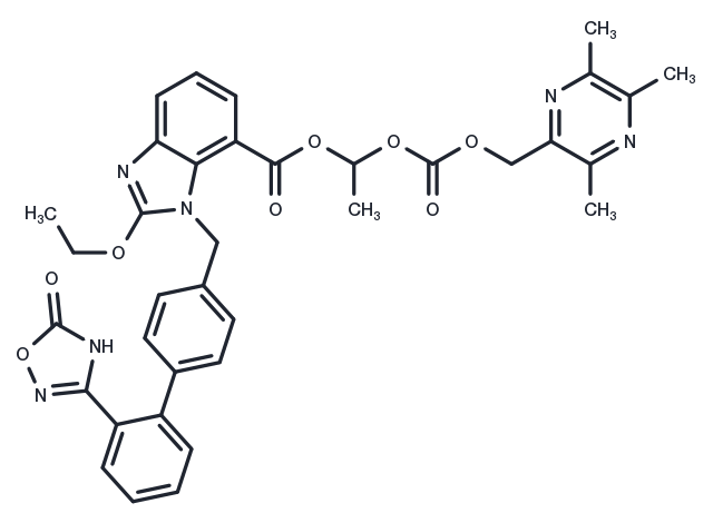 Azilsartan mepixetil Chemical Structure