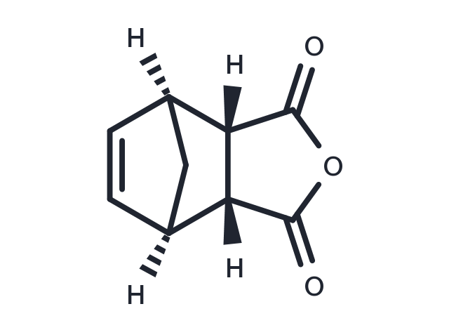Cis-5-Norbornene-exo-2,3-dicarboxylic Anhydride Chemical Structure