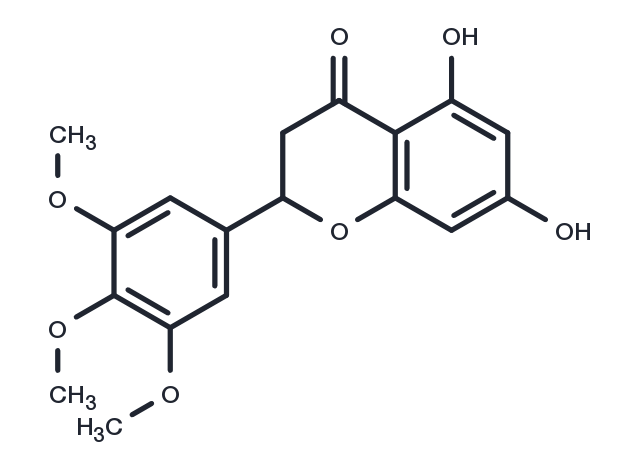 5,7-Dihydroxy-3',4',5'-trimethoxyflavanone