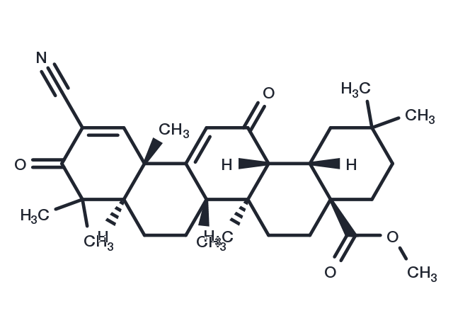 Bardoxolone Methyl Chemical Structure