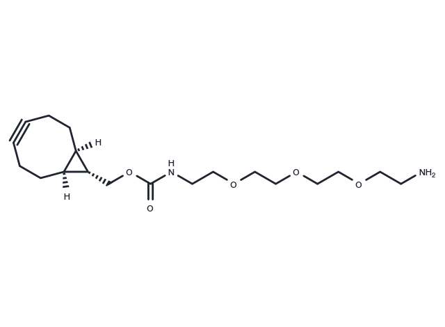 BCN-​exo-​PEG3-​NH2 Chemical Structure