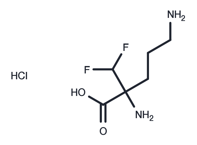 Eflornithine hydrochloride Chemical Structure
