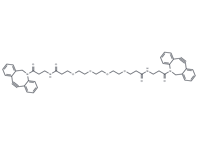 DBCO-PEG4-DBCO Chemical Structure