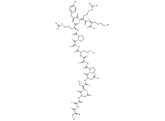 [Tyr12] Somatostatin 28 (1-14) Chemical Structure