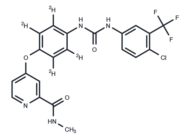 Sorafenib-d4 Chemical Structure