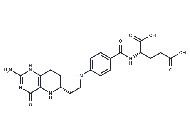 5,6,7,8-Tetrahydro-8-deazahomofolic acid Chemical Structure
