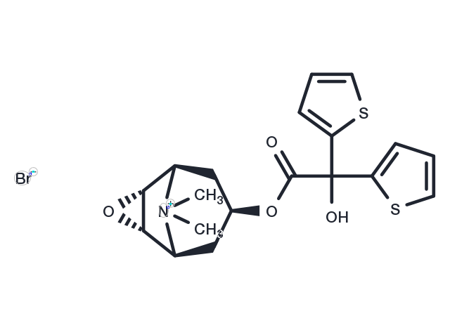 Tiotropium bromide Chemical Structure