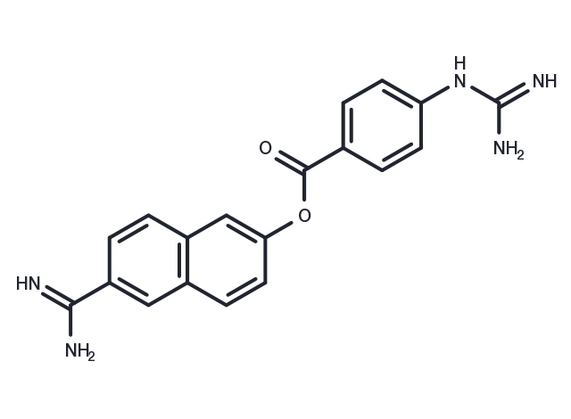 Nafamostat Chemical Structure