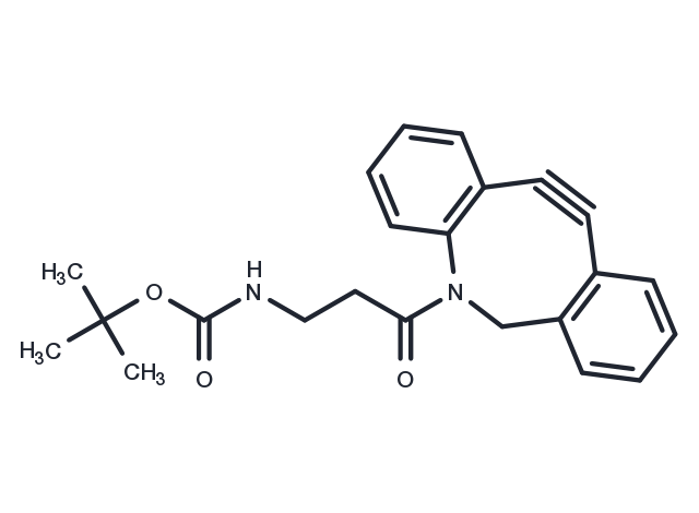 DBCO-NH-Boc Chemical Structure