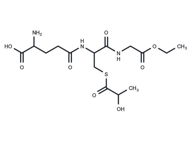 Glutathione glycylethyl ester Chemical Structure