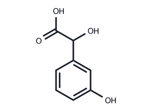 3-Hydroxymandelic Acid Chemical Structure