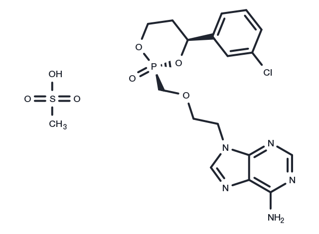 Pradefovir mesylate Chemical Structure
