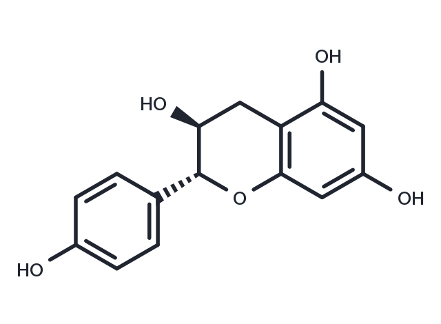 (+)-Afzelechin Chemical Structure