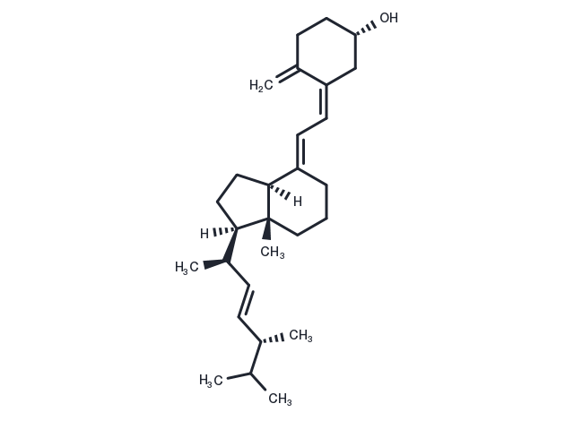 Vitamin D2 Chemical Structure