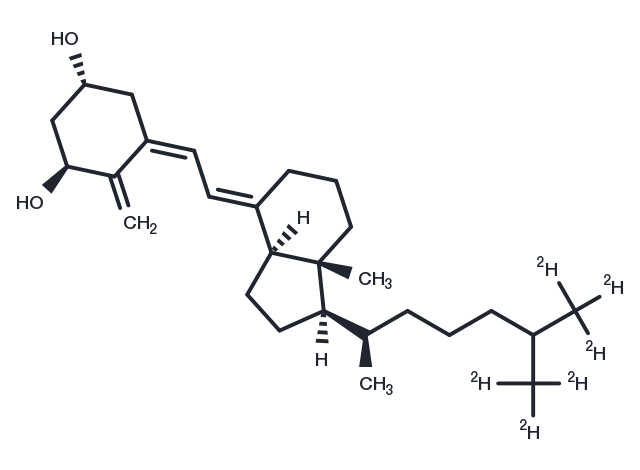 Alfacalcidol-D6 Chemical Structure