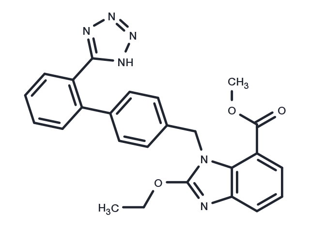 Methyl candesartan Chemical Structure