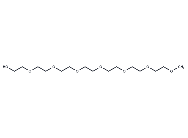 m-PEG7-alcohol Chemical Structure