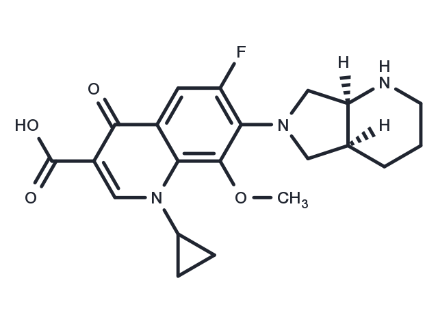 Moxifloxacin Chemical Structure